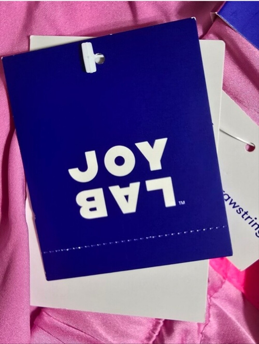 JoyLab Bright Pink Wide-Leg Button-Trim Pants - Picture 7 of 9